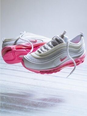 Authentic Nike Air Max 97 (White/Pink) Walk on Clouds!